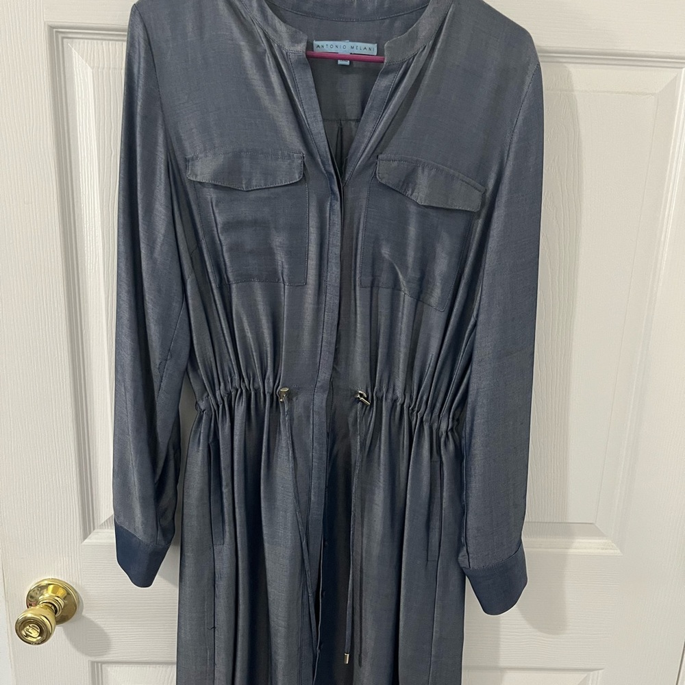 Antonio Melani Button-Up Shirt Dress